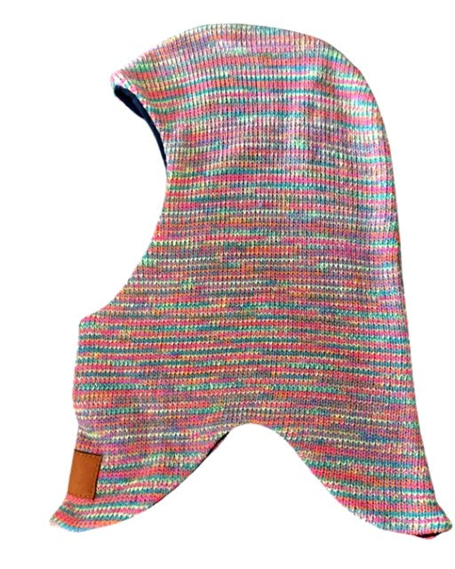 Elefantenmütze in bunt mit Reklex für Kinder 1-3 Jahre