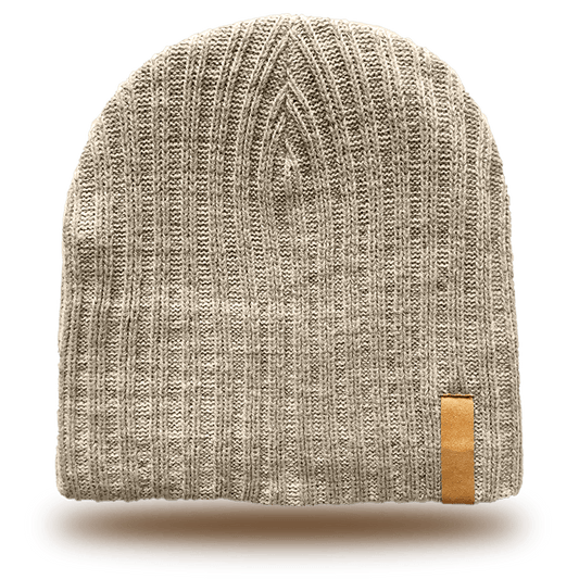 2. Graue Namensmütze, Second Edition, gestrickt mit Reflex (1 Größe)