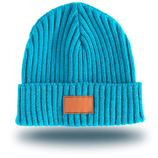 1. Schwarze Namensmütze, First Edition, gestrickt mit Reflex